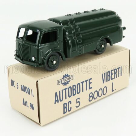 EDICOLA 1/48 VIBERTI | AUTOBOTTE BC5 8000L TANKER TRUCK 1940 | MILITARY GREEN