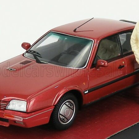 MATRIX SCALE MODELS 1/43 CITROEN | CX GTI TURBO II 1986 WITH FIGURE HORST S.DUISBURG | RED