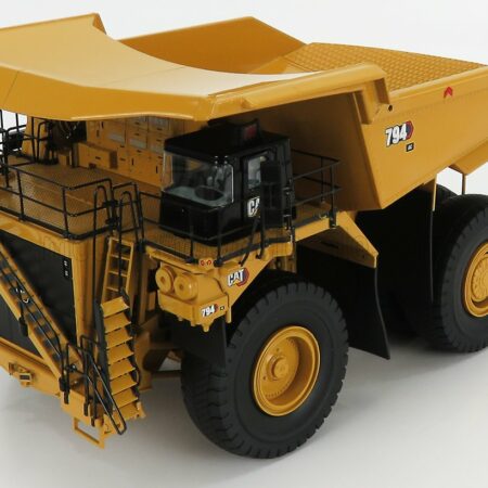 DM-MODELS 1/50 CATERPILLAR | CAT794AC CASSONE RIBALTABILE CAVA MINERARIA - MINING TRUCK | YELLOW BLACK