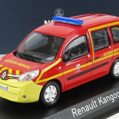 NOREV 1/43 RENAULT | KANGOO SECOURS SANTE POMPIERS 2013 | RED YELLOW