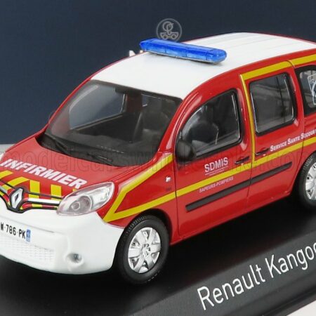 NOREV 1/43 RENAULT | KANGOO INFIRMIER SSSM POMPIERS 2013 | RED WHITE YELLOW