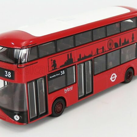 CORGI 1/72 ROUTEMASTER | RML 2757 AUTOBUS LONDON 1956 | RED WHITE