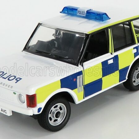 CORGI 1/36 LAND ROVER | RANGE ROVER POLICE 1971 | BLUE YELLOW