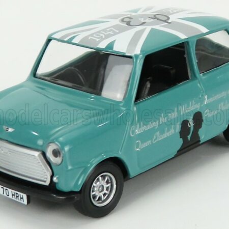 CORGI 1/36 MINI | COOPER 1961 - CELEBRATING THE 70th WEDDING ANNIVERSARY OF QUEEN ELIZABETH II & PRINCE PHILIP | GREEN