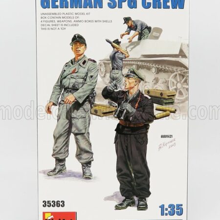 MINIART 1/35 FIGURES | SOLDATI - SOLDIERS GERMAN SPG CREW | /