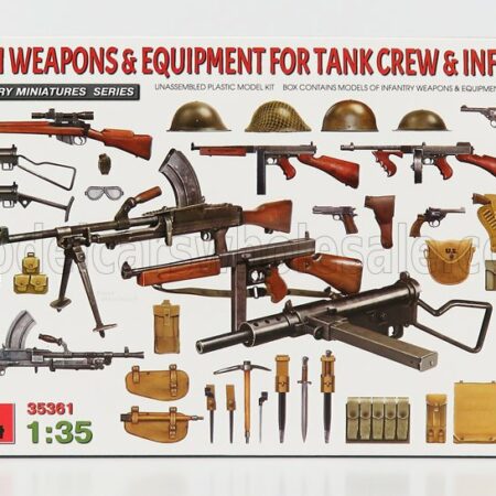 MINIART 1/35 ACCESSORIES | ARMI - BRITISH WEAPONS & EQUIPMENT FOR TANK CREW | /