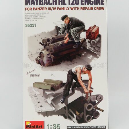 MINIART 1/35 ACCESSORIES | MAYBACH MOTORE - ENGINE HL120 | /