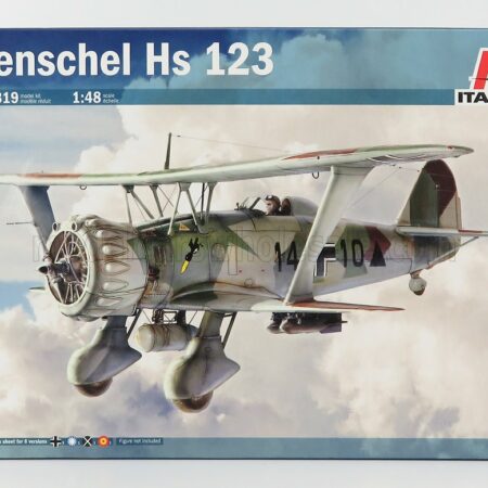 ITALERI 1/48 HENSCHEL | HS123 AIRPLANE MILITARY 1936 | /