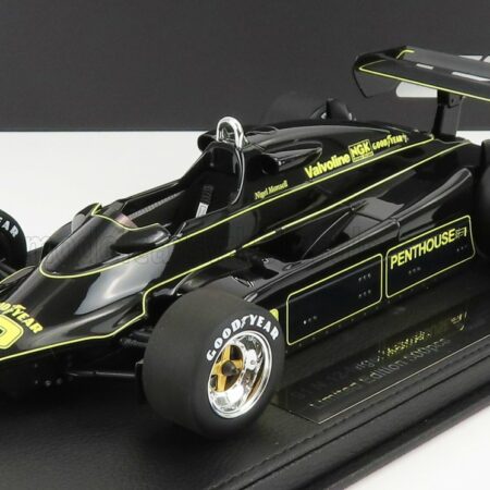 GP-REPLICAS 1/18 LOTUS | F1  91 N 12 SEASON 1982 N.MANSELL - CON VETRINA - WITH SHOWCASE | BLACK