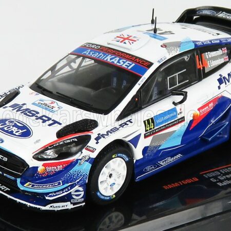 IXO-MODELS 1/43 FORD ENGLAND | FIESTA WRC N 44 RALLY ESTONIA 2020 G.GREENSMITH - E.EDMONDSON | 2 TONE BLUE WHITE