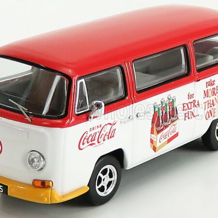 CORGI 1/43 VOLKSWAGEN | T1 CAMPER VAN COCA-COLA ZING 1961 | RED WHITE