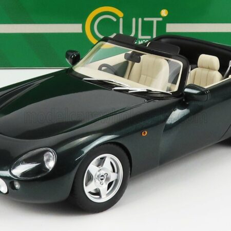 CULT-SCALE MODELS 1/18 TVR | GRIFFITH SPIDER OPEN 1993 | GREEN MET