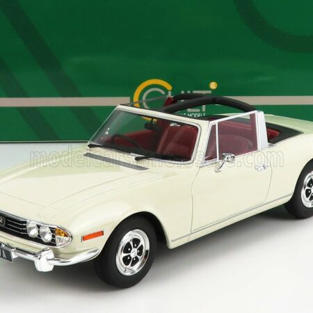 CULT-SCALE MODELS 1/18 TRIUMPH | STAG MKI SEMICONVERTIBLE 1970 | WHITE