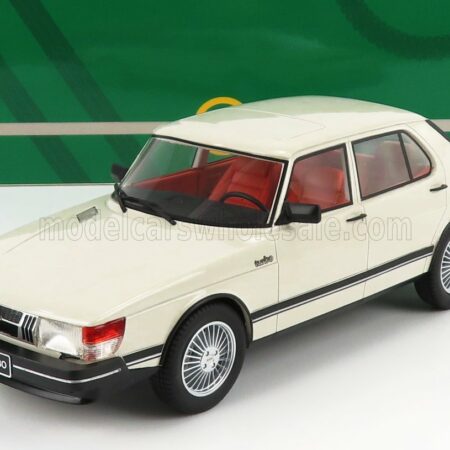 CULT-SCALE MODELS 1/18 SAAB | 900 TURBO 1980 | WHITE