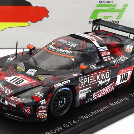 SPARK-MODEL 1/43 KTM | X-BOW GT4 TEAM TEICHMANN RACING N 110 24h NURBURGRING 2021 D.BOHR - T.MOLIG - F.VON DER LADEN - D.ADORF | RED BLACK