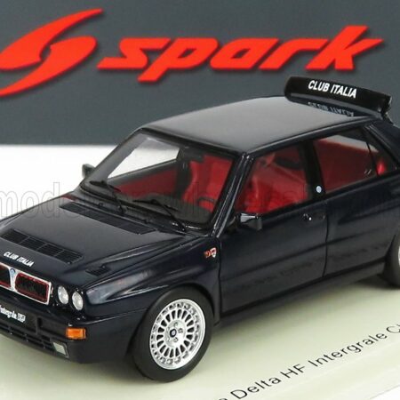 SPARK-MODEL 1/43 LANCIA | DELTA HF INTEGRALE EVO2 CLUB ITALIA 1992 | DARK BLUE