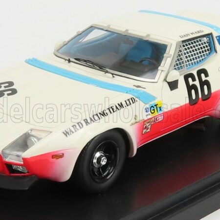 MATRIX SCALE MODELS 1/43 FERRARI | 365 GTB/4 4.4L V12 TEAM NART N 66 DAYTONA 1978 D.DEVENDORF - T.ADAMOWICZ | WHITE RED