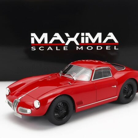 MAXIMA 1/18 ALFA ROMEO | ATL SPORT COUPE 2000 1968 – BLACK WHEELS | ROSSO ALFA RED