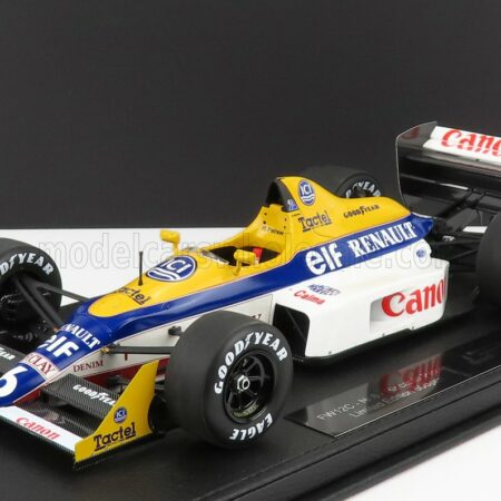 GP-REPLICAS 1/18 WILLIAMS | F1  FW12C RENAULT V10 N 6 SEASON 1989 RICCARDO PATRESE - CON VETRINA - WITH SHOWCASE | BLUE YELLOW WHITE