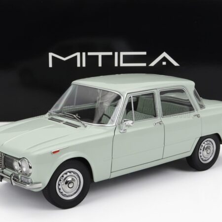 MITICA-DIECAST 1/18 ALFA ROMEO | GIULIA 1.6 Ti 1962 | ACQUA DI FONTE - VERY LIGHT GREEN