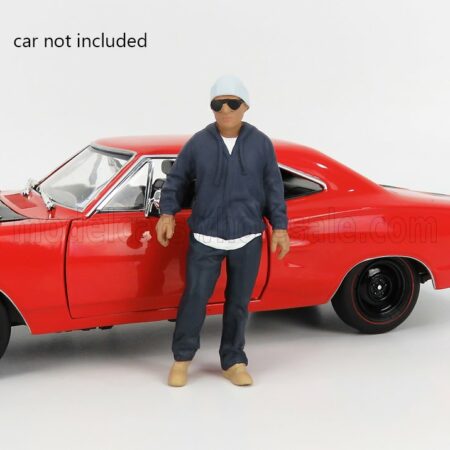 AMERICAN DIORAMA 1/18 FIGURES | MAN CAR MEET 1 - FIGURE IV | BLUE