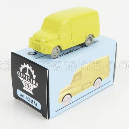 OFFICINA-942 1/76 FIAT | 615 FURGONE - VAN - 1953 | YELLOW