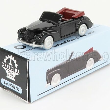 OFFICINA-942 1/76 FIAT | 1100B CABRIOLET 1948 | BLACK