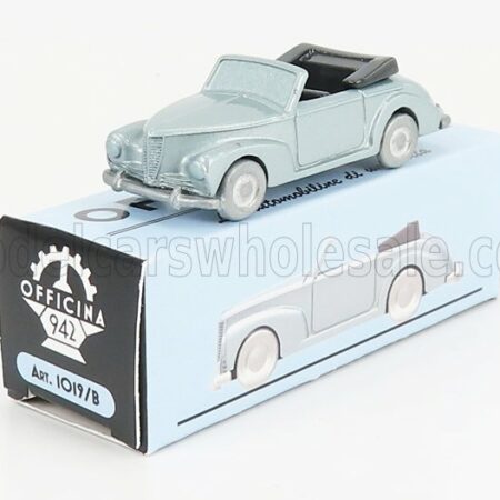 OFFICINA-942 1/76 FIAT | 1100B CABRIOLET 1948 | LIGHT BLUE MET