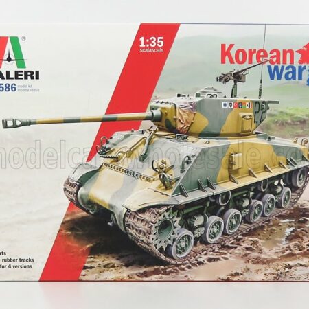 ITALERI 1/35 TANK | M4A3E8 SHERMAN MILTARY KOREAN WAR 1945 | /