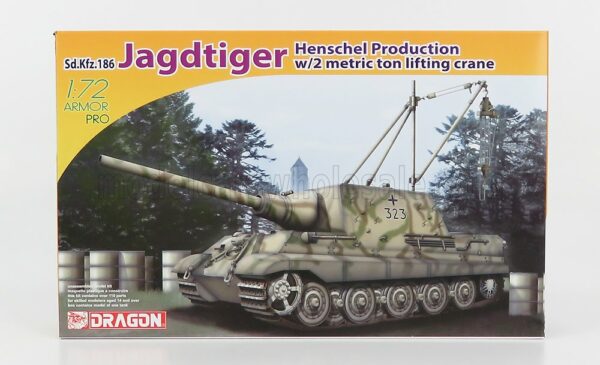 DRAGON ARMOR 1/72 TANK | SD.KFZ.186 JAGDTIGER MILITARY | /