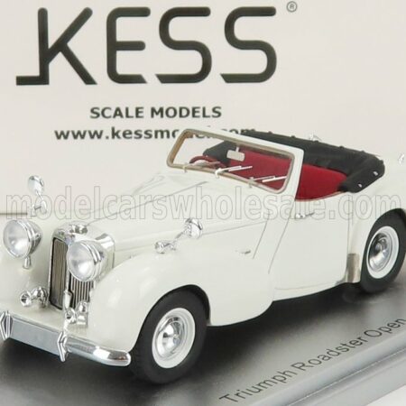 KESS-MODEL 1/43 TRIUMPH | ROADSTER OPEN 1949 | WHITE