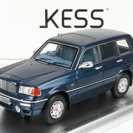 KESS-MODEL 1/43 BENTLEY | DOMINATOR 4X4 1994 - MADE ON RANGE ROVER CHASSIS - PERSONAL CAR SULTAN OF BRUNEI | BLUE MET