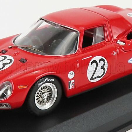 BEST-MODEL 1/43 FERRARI | 250LM N 23 12h SEBRING 1967 P.RODRIGUEZ - F.DE LA CHICA | RED