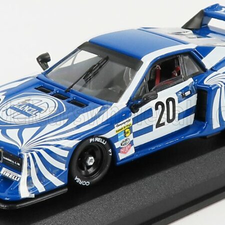 BEST-MODEL 1/43 LANCIA | BETA MONTECARLO N 20 6h BRANDS HATCH 1980 E.CHEEVER - M.ALBORETO | BLUE WHITE