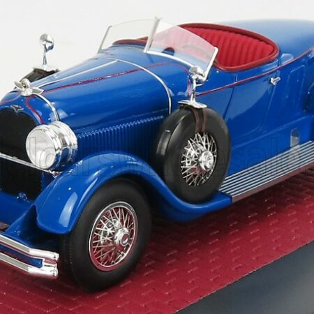 MATRIX SCALE MODELS 1/43 DUESENBERG | X McFARLAN BOAT ROADSTER 1927 | BLUE