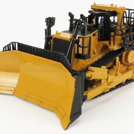 DM-MODELS 1/64 CATERPILLAR | CARD11T RUSPA CINGOLATA - SCRAPER TRACK TYPE TRACTOR | YELLOW BLACK