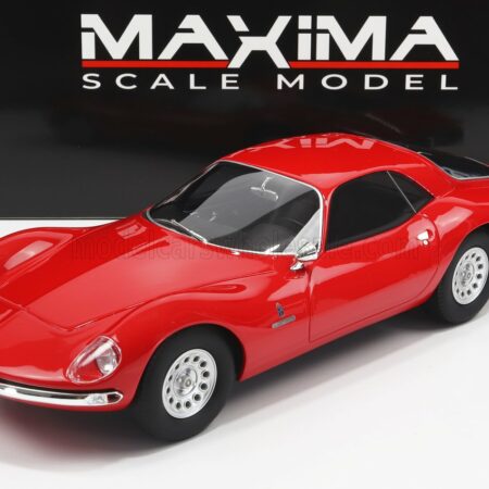 MAXIMA 1/18 ALFA ROMEO | GIULIA TZ2 COUPE PININFARINA 1965 | ALFA RED