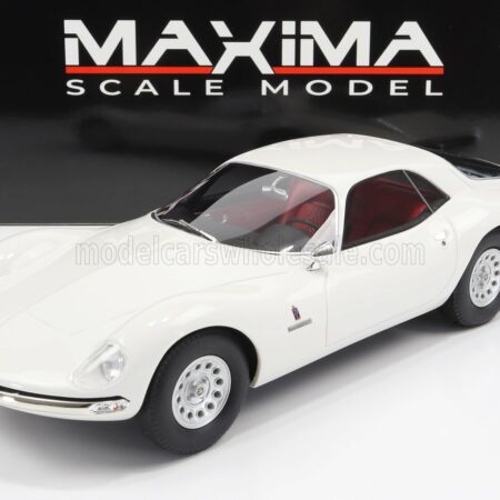 MAXIMA 1/18 ALFA ROMEO | GIULIA TZ2 COUPE PININFARINA 1965 | WHITE