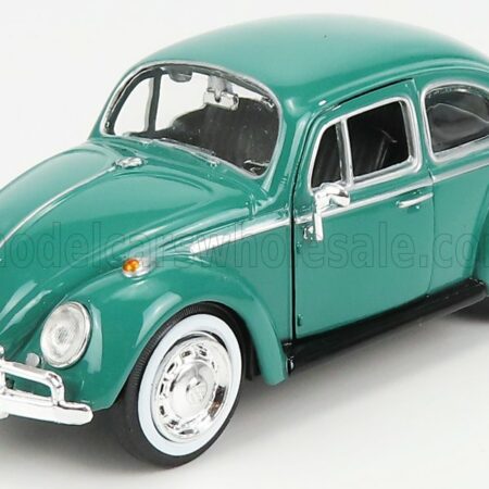 MOTOR-MAX 1/24 VOLKSWAGEN | BEETLE MAGGIOLINO 1966 | GREEN