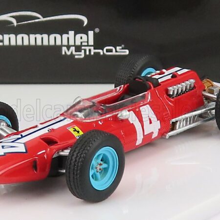 TECNOMODEL 1/43 FERRARI | F1  512 TEAM NART N 14 USA GP 1965 PEDRO RODRIGUEZ | RED