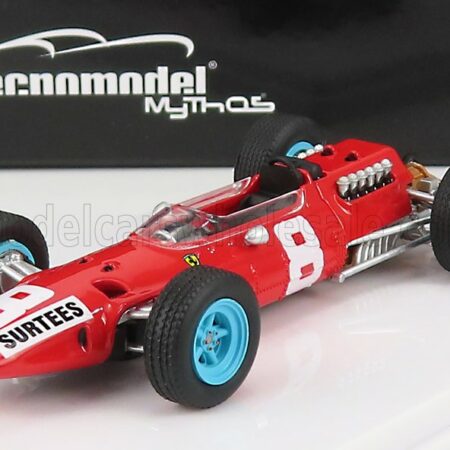 TECNOMODEL 1/43 FERRARI | F1  512 N 8  ITALY GP 1965 JOHN SURTEES | RED