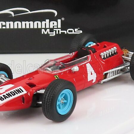 TECNOMODEL 1/43 FERRARI | F1  512 N 4 ITALY GP 1965 LORENZO BANDINI | RED