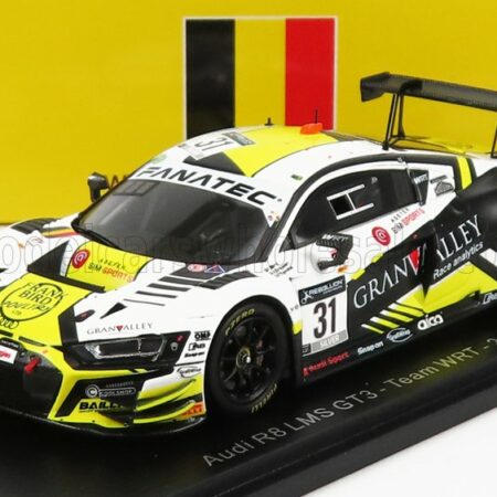 SPARK-MODEL 1/43 AUDI | R8 LMS GT3 TEAM WRT N 31 24h SPA 2021 R.TOMITA - F.BIRD - V.ERIKSEN | WHITE BLACK YELLOW