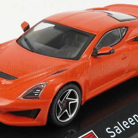 EDICOLA 1/43 SALEEN | S1 2018 - CON VETRINA - WITH SHOWCASE | ORANGE