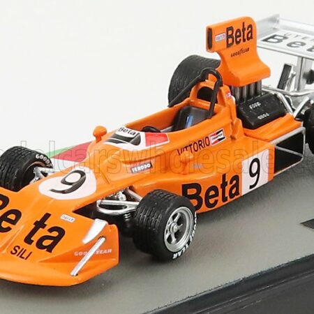 EDICOLA 1/43 MARCH | F1  751 BETA N 9 AUSTRIAN GP 1975 VITTORIO BRAMBILLA | ORANGE SILVER