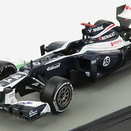 EDICOLA 1/43 WILLIAMS | F1  FW34 COSWORTH N 18 SEASON 2012 PASTOR MALDONADO | BLUE WHITE