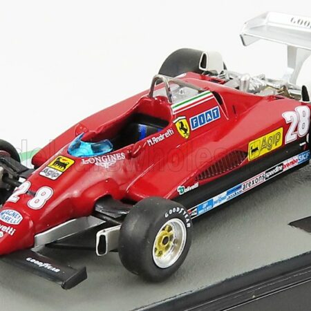 EDICOLA 1/43 FERRARI | F1  126C2 N 28 ITALY GP 1982 MARIO ANDRETTI | RED