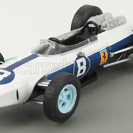 EDICOLA 1/43 FERRARI | F1  512 N 8 3rd MEXICO GP 1964 LORENZO BANDINI | WHITE BLUE