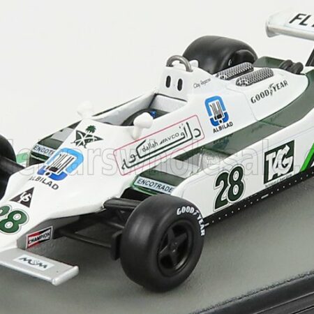 EDICOLA 1/43 WILLIAMS | F1  FW07 N 28 SEASON 1979 CLAY REGAZZONI | WHITE GREEN