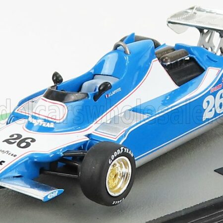 EDICOLA 1/43 LIGIER | F1  JS11 N 26 SEASON 1979 JACQUES LAFFITE | LIGHT BLUE WHITE